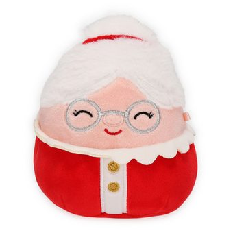 Original Squishmallows Mrs Santa Nicolette Christmas 4in Plush New with Tag