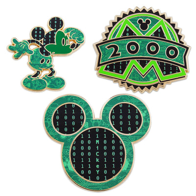 Disney Store Mickey Mouse Memories October Limited Pin Set New Sealed