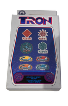 Disney Parks 2023 Tron Lightcycle 8 Piece Mystery Pin New with Box