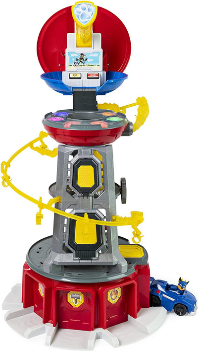 Paw Patrol Mighty Pups Super Paws Lookout Tower Playset New with Box