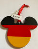 Disney Parks Epcot Mickey Icon Germany Disc Christmas Ornament New With Tags