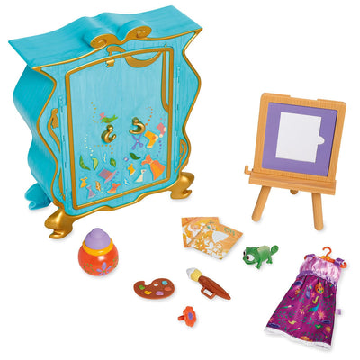 Disney Animators' Collection Rapunzel's Artist Armoire Playset New with Box