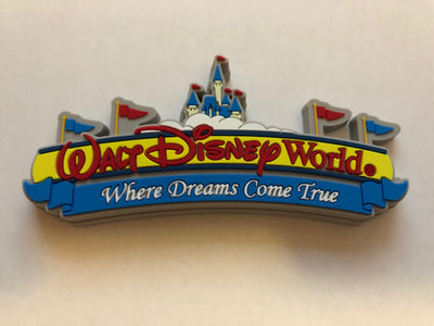 Disney Parks WDW Castle Where Dreams Come True Magnet New