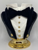 Bath and Body Works 2021 Halloween Pedestal Gentleman 3 Wick Candle Holder New