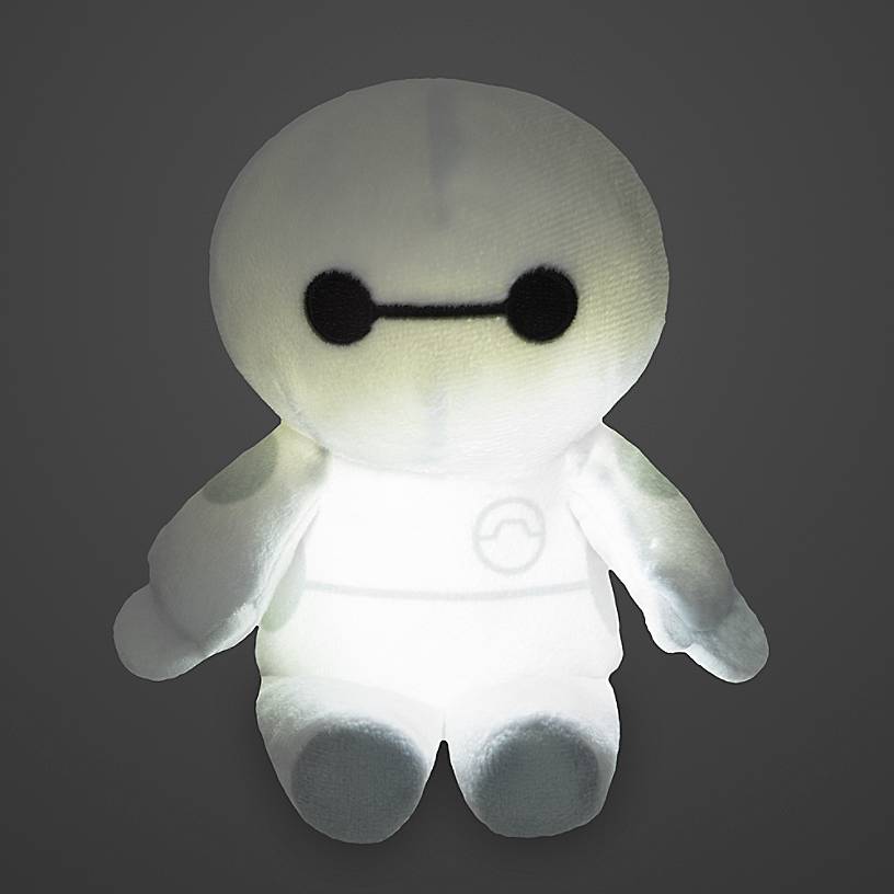 Disney Baymax Light-Up Micro Plush New with Tag
