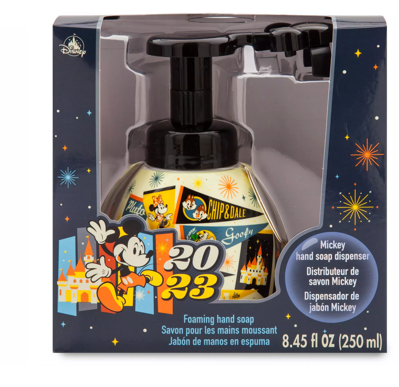 Disney Parks 2023 Mickey and Friends 2023 Hand Soap Dispenser New with Box