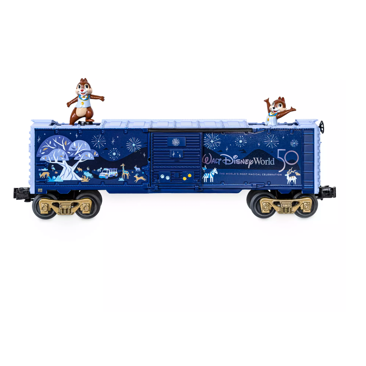 Disney Walt Disney World Animal Kingdom 50th Anniversary Train Car by Lionel New