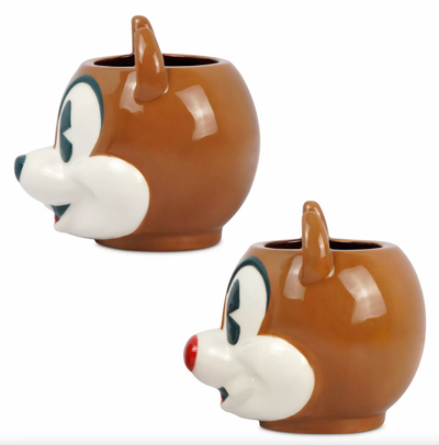 Disney Chip and Dale Holiday Mug Set Christmas Coffee Mug New