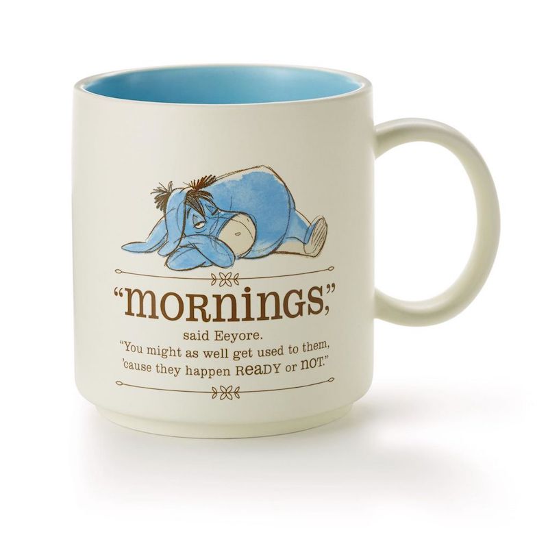 Hallmark Disney Eeyore Mornings Coffee Mug 12 oz. New