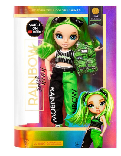 Rainbow Junior High Jade Hunter Fashion Doll Toy New With Box