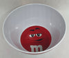 M&M's World Red Character Logo Big Face Bowl New