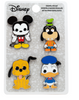 Disney Funko POP! Enamel Pin Set 4pc Mickey Donald Pluto Goofy New with Card