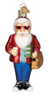 Old World Christmas Hipster Santa Glass Christmas Ornament New With Box