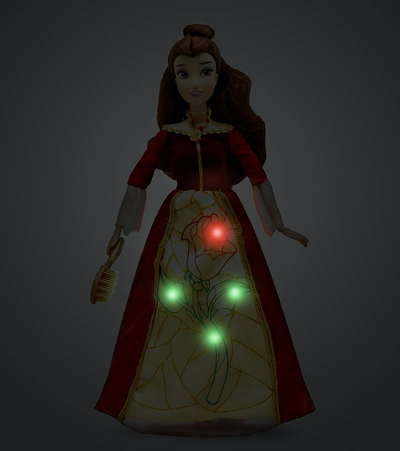 Disney Belle Premium Musical Doll with Light-Up Dress New with Box