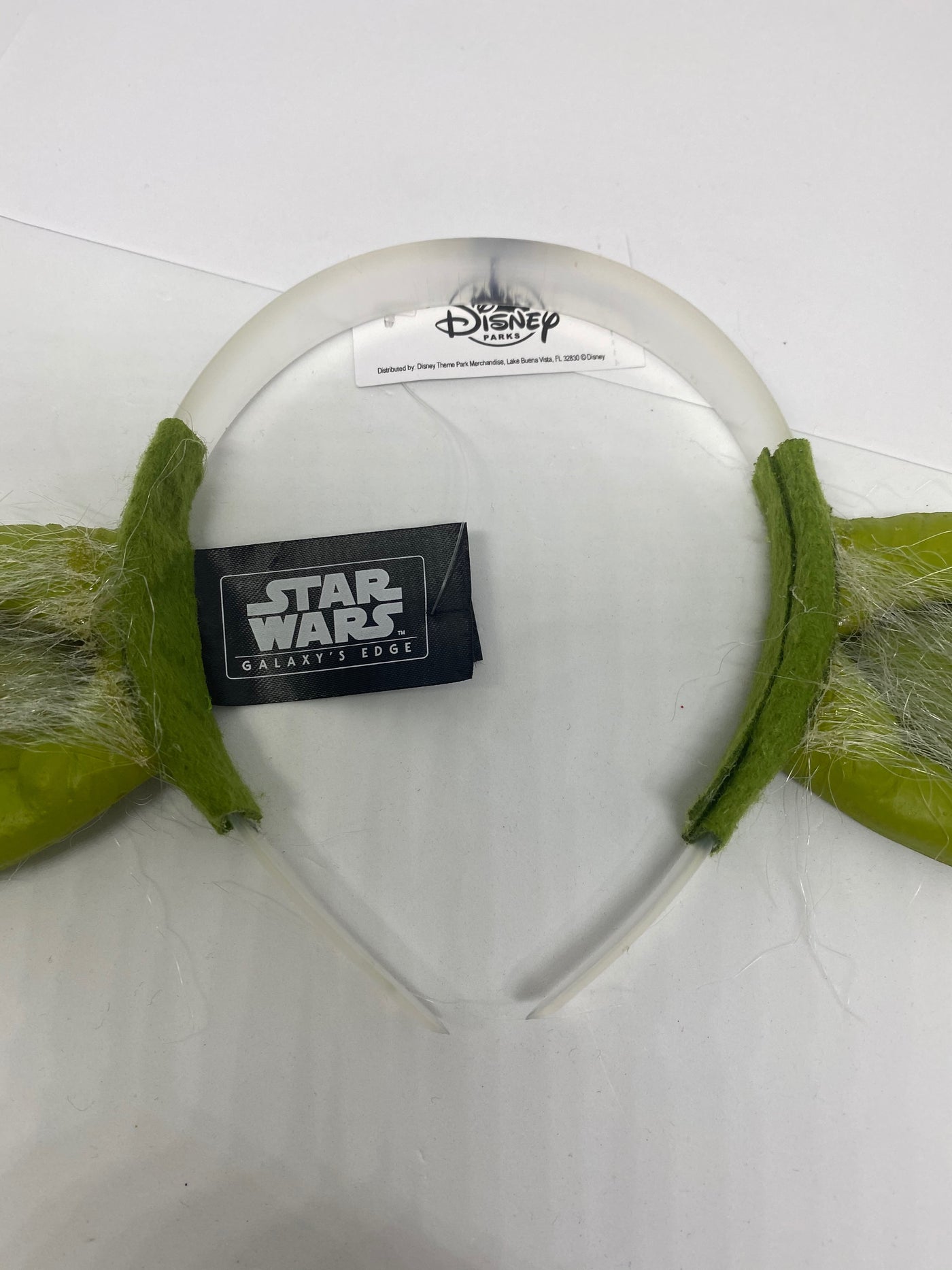 Disney Parks Star Wars Galaxy’s Edge Yoda Ears Headband Youth Size New