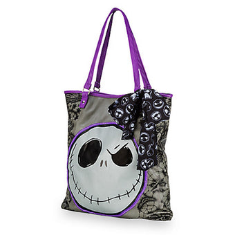 Disney Parks Jack Skellington Shopper Tote New with Tags