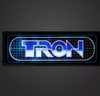 Disney Parks Tron LED Light-Up Sign New