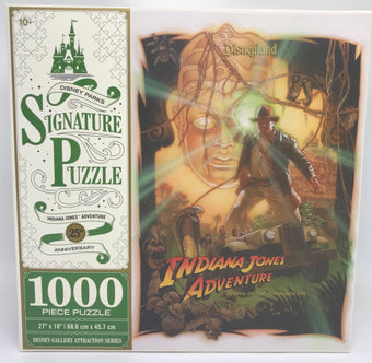 Disney Parks Disneyland Indiana Jones Adventure 1000 Pcs Puzzle New with Box
