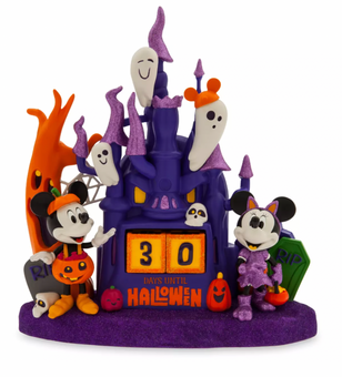Disney Halloween Mickey Minnie Ghosts Haunted Castle Countdown Calendar New Box