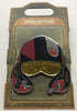 Disney Parks Star Wars Galaxy Edge Poe Dameron Xwing Fighter Helmet Pin New Card