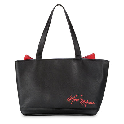 Disney Parks Minnie Mouse Signature Satchel by Loungefly New