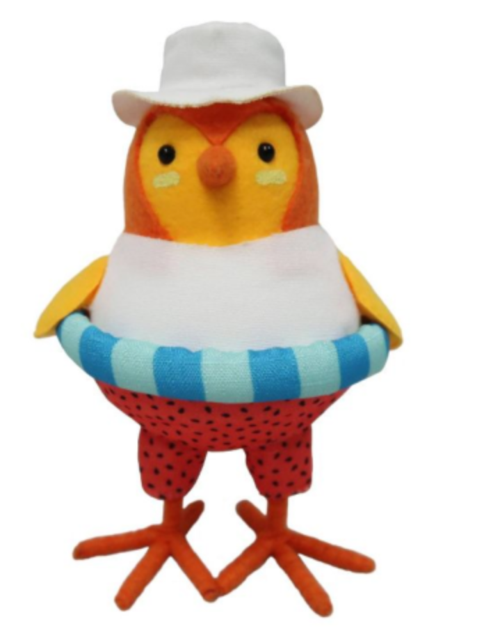 Target Fabric 2022 July 4th Summer Beach Bird TANNER Figurine New With Tag