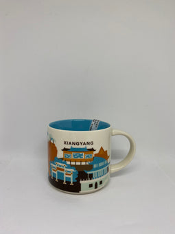 Starbucks You Are Here Collection Xiangyang China Ceramic Coffee Mug New W Box