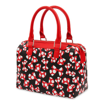 Disney Parks Minnie Mouse Bow Satchel Polka Dot Bows Bag New with Tags