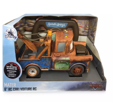 Disney Parks Pixar Cars Mater 6"RC Car Remote Control Vehicle New With Box