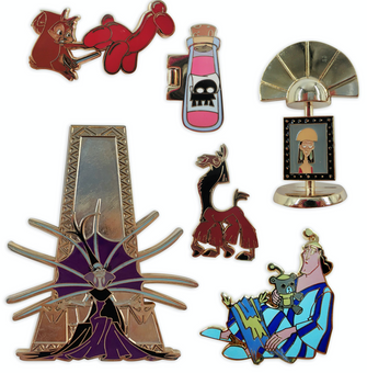 Disney The Emperor's New Groove 20th Anniversary Pin Set 6 Limited New With Box