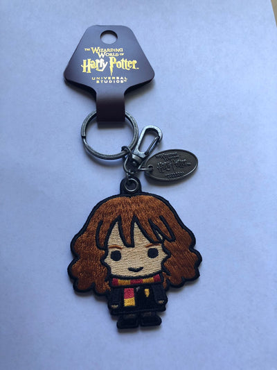 Universal Studios Wizarding World of Harry Potter Hermione Patch Keychain New