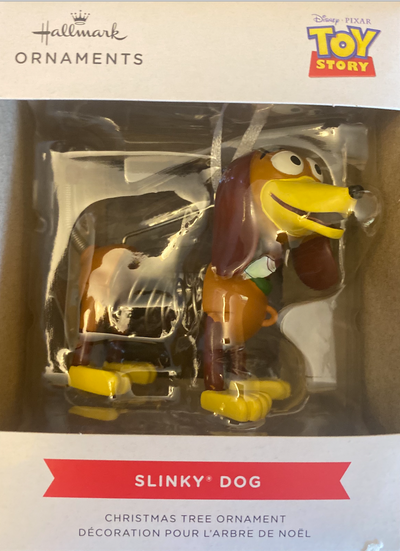 Hallmark 2021 Disney Pixar Toy Story Slinky Dog Christmas Ornament New With Box