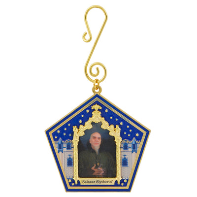 Universal Studios Harry Potter Salazar Slytherin Wizard Card Ornament New w Tag