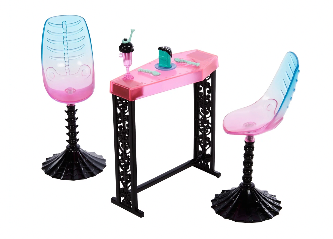 Mattel Monster High The Coffin Bean Cafe Lounge Playset New