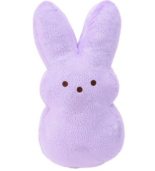Peeps Easter Peep Animal Adventure Purple Sparkle 17inc Plush New with Tag