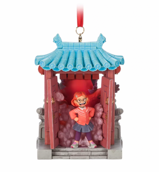 Disney Sketchbook Turning Red Panda Mei Christmas Ornament New with Tag