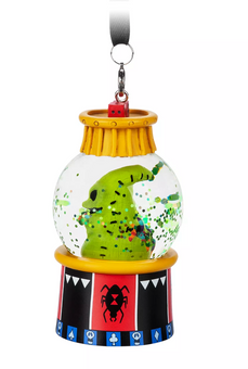 Disney Parks Nightmare Before Christmas Oogie Boogie Snowglobe Ornament New