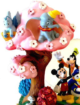 Disney Parks Shanghai Mickey & Friends Dumbo Pegasus Snowglobe New with Box