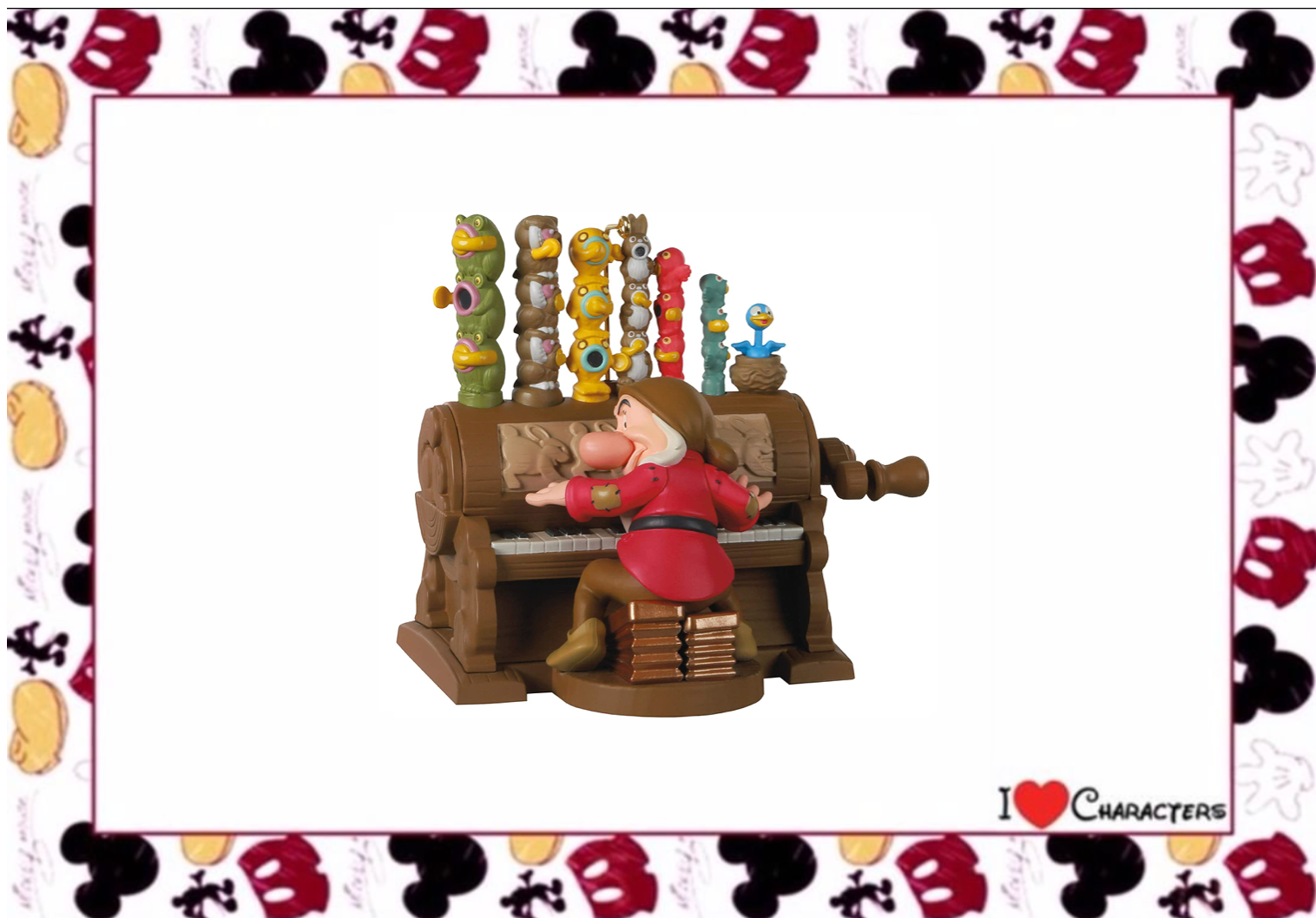 Hallmark Disney Grumpy The Silly Song Musical Christmas Ornament New w ...