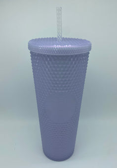 Starbucks Holiday Christmas 2021 Icy Llilac Bling Studded Cold Tumbler 24oz New