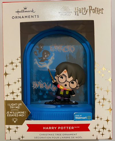 Hallmark 2021 Harry Potter Magic Light Up Christmas Ornament New With Box