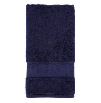 Disney Parks Mickey Icon Cotton Hand Towel Navy New With Tags