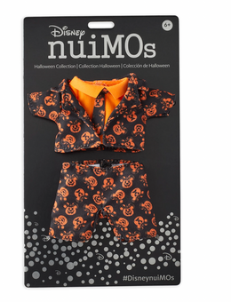 Disney NuiMOs Outfit Pumpkin Suit and Tie Mickey New with Card