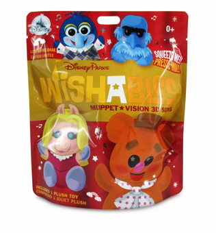 Disney Muppet Vision 3D Wishables Mystery Limited Plush New Sealed