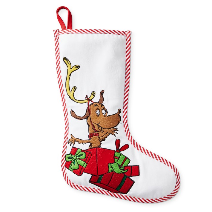The Grinch Max Stocking Holiday Christmas New with Tags