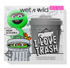 Wet n Wild Sesame Street I Love Trash Make Up Sponge And Case Set New With Box