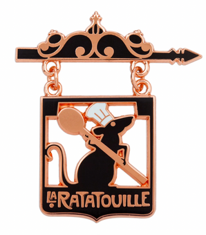Disney Parks Remy Ratatouille Sign Pin Adventure New