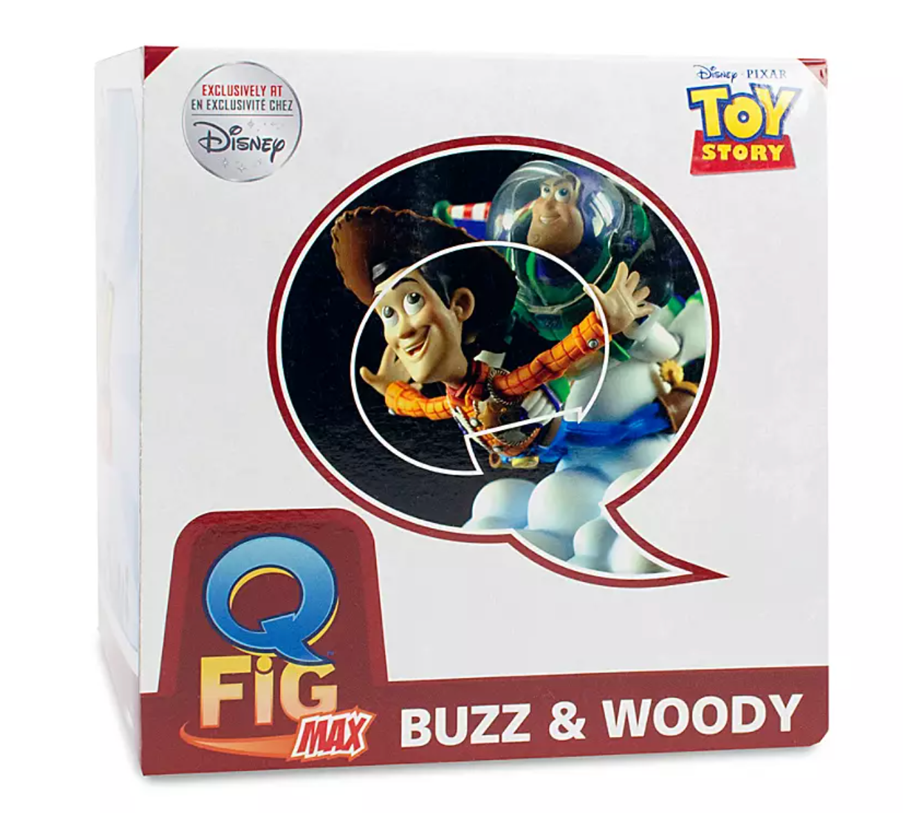 Disney Toy story 25th Woody and Buzz Q-Fig Max by QMx Figurine New with Box