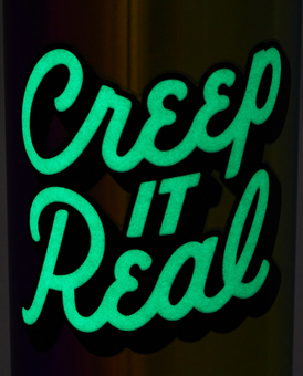 Hallmark Halloween Creep It Real Insulated Tumbler Glow in the Dark 20oz New