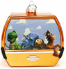 Disney Parks Skyliner Toy Story Glass Christmas Ornament New with Tag